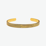 Pulsera Esclava Ginebra Waterproof en Oro de 18k