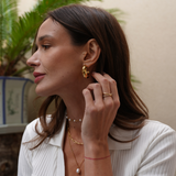 Argollas Bold Waterproof en Oro 18k  – 31 mm