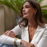 Argollas Bold Waterproof en Oro 18k  – 31 mm
