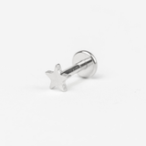 Piercing Star en Titanio
