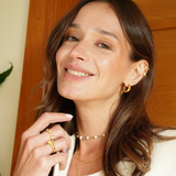 Argollas Essential Waterproof en Oro 18k – 17.5 mm