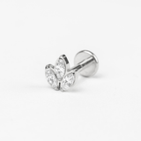 Piercing Trino Titanio