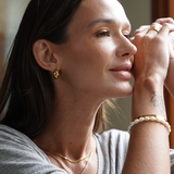 Argollas Alba Waterproof en Oro 18k – 17 mm