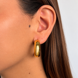 Argollas Murano Waterproof en Oro 18k