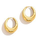 Argollas Essential Maxi Waterproof en Oro 18k – 30 mm