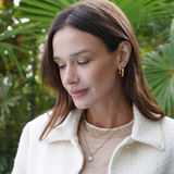 Argollas Almara Waterproof en Oro 18k – 22 mm