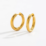 Argollas Almara Waterproof en Oro 18k – 22 mm
