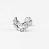 Piercing Shiny Moon en Titanio
