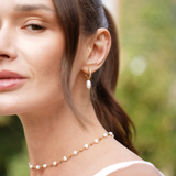 Argollas Riviera Waterproof en Oro 18k – 24 mm