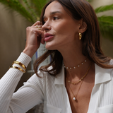 Collar Nila Waterproof en Oro 18k – 35/40+5 cm