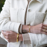 Pulsera Esclava Ophelia Waterproof en Oro 18k
