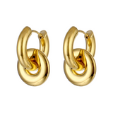 Argollas Lizzie Waterproof en Oro 18k