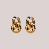 Argollas Lizzie Waterproof en Oro 18k
