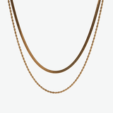 Collar Lara Waterproof en Oro 18k – 40/44 + 5 cm