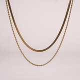 Collar Lara Waterproof en Oro 18k – 40/44 + 5 cm