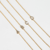 Pulsera Inicial Shine Waterproof en Oro 18k