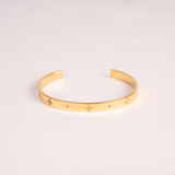 Pulsera Esclava Brilla Waterproof en Oro 18k