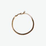 Pulsera Herringbone Waterproof en Oro 18k