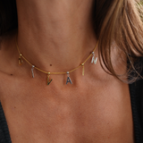 Collar Classic Charm Plata 925 Baño de Oro