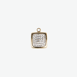 Charm/Dije Glow Cube Waterproof en Oro 18k