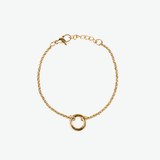 Pulsera Medium Rolo Charm Waterproof en Oro 18k