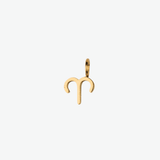 Charm Signo del Zodiaco Waterproof en Oro 18k