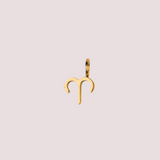 Charm Signo del Zodiaco Waterproof en Oro 18k