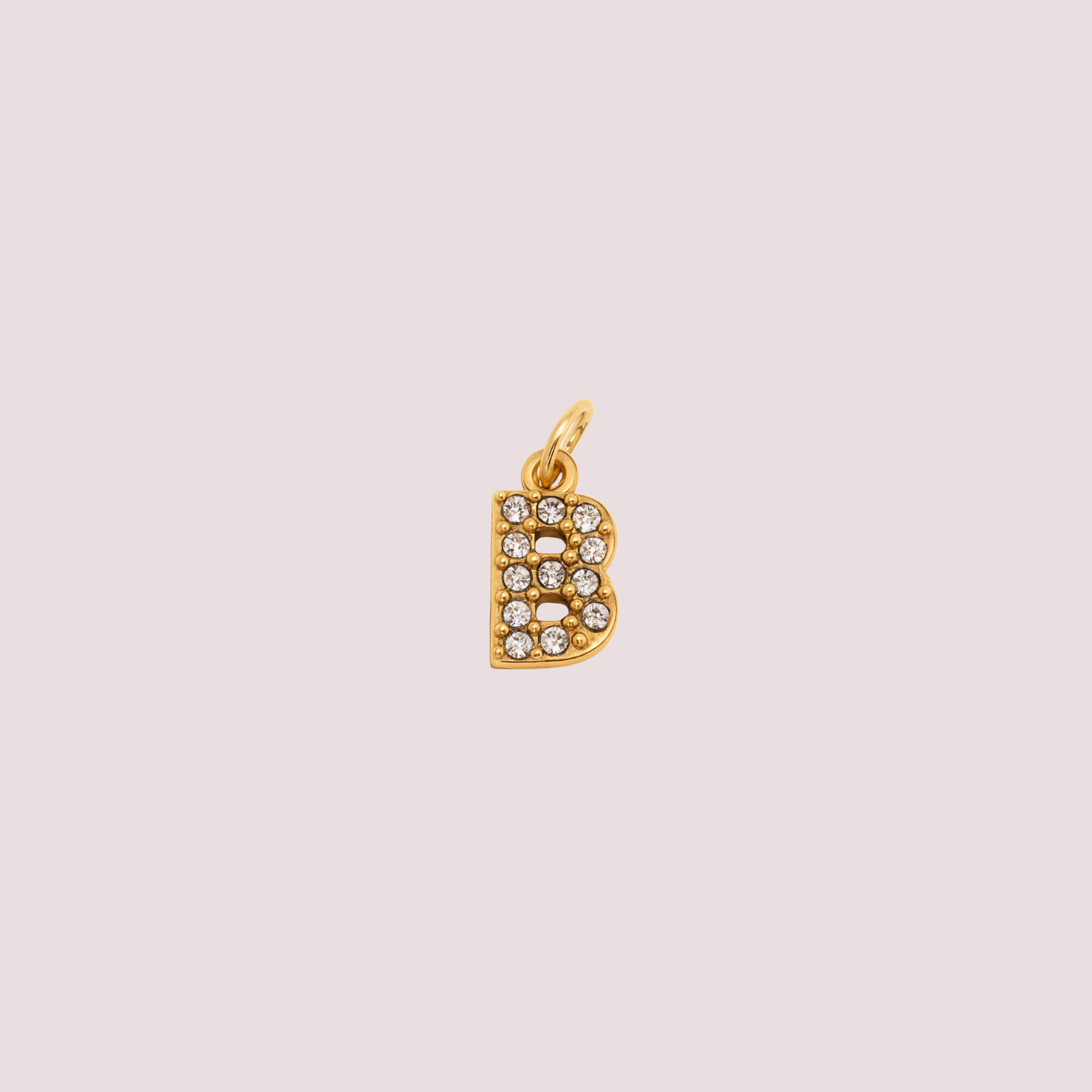Charm Inicial Shiny Waterproof en Oro
