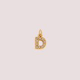Charm Inicial Shiny Waterproof en Oro