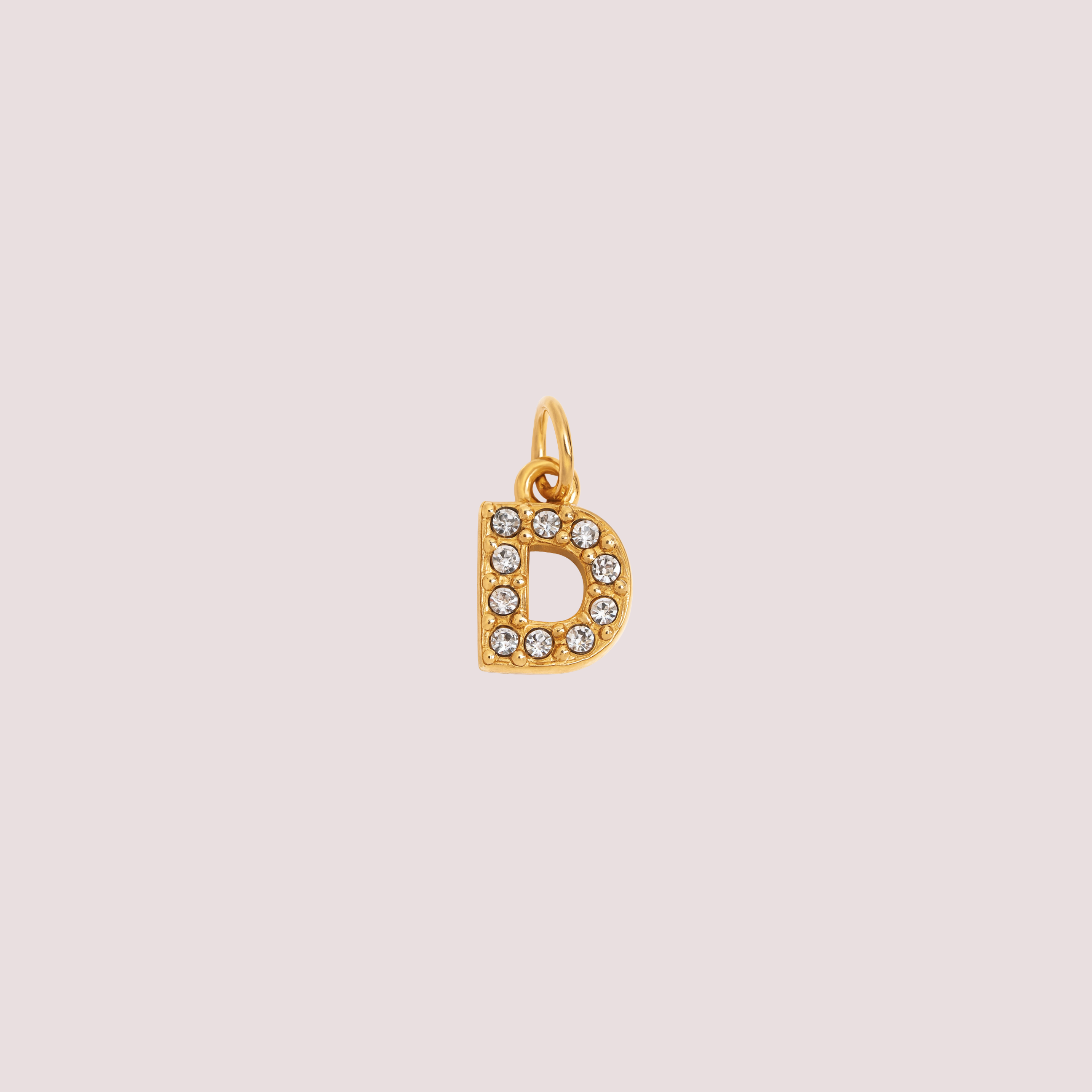 Charm Inicial Shiny Waterproof en Oro