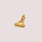 Charm Signo del Zodiaco Waterproof en Oro 18k