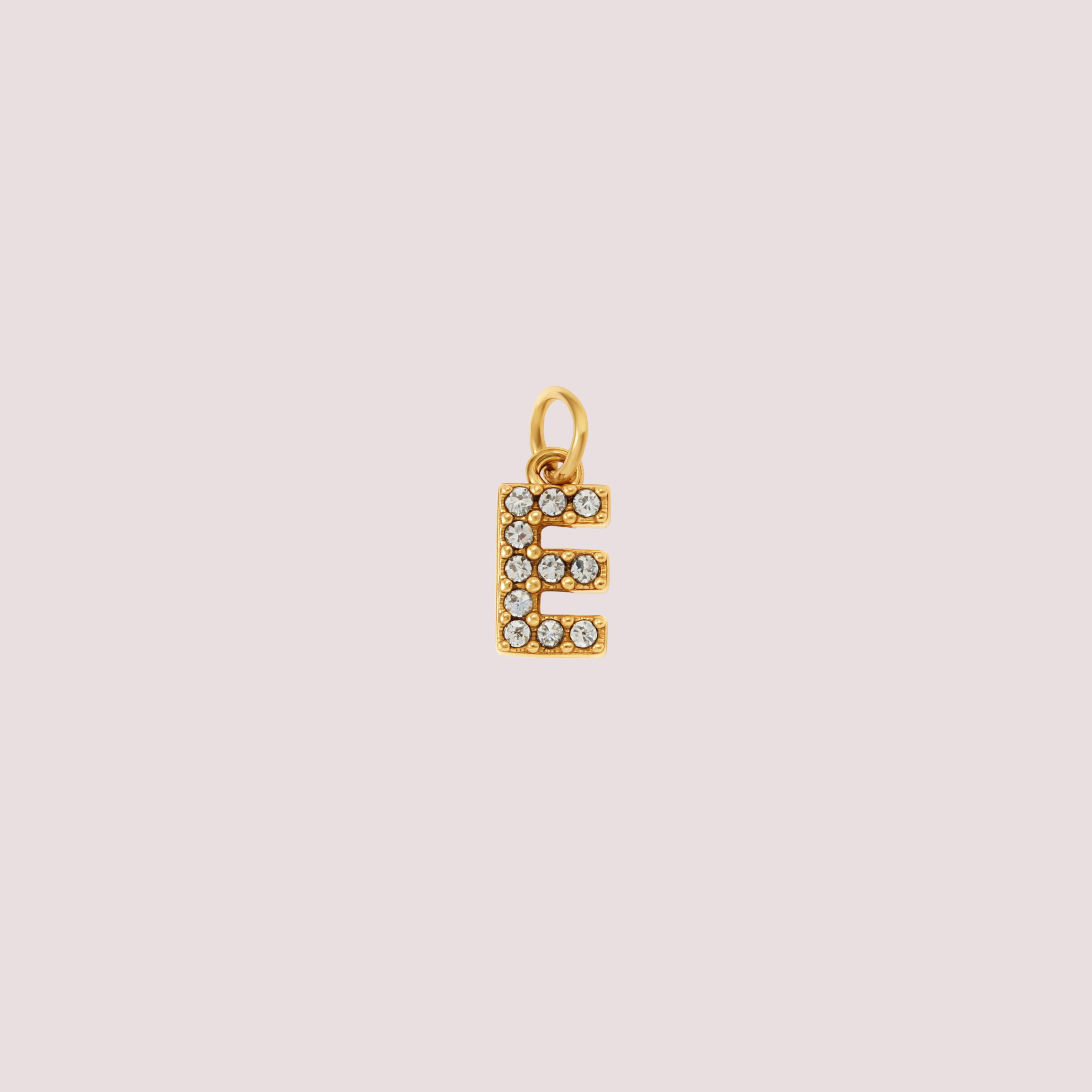 Charm Inicial Shiny Waterproof en Oro