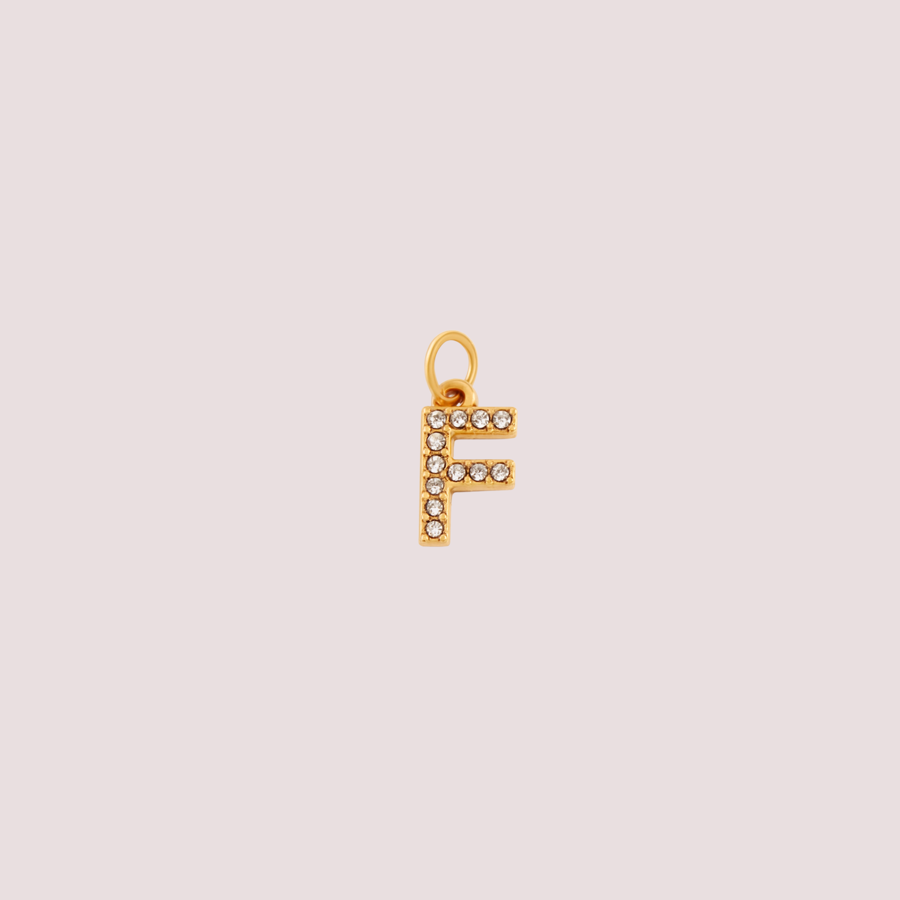 Charm Inicial Shiny Waterproof en Oro