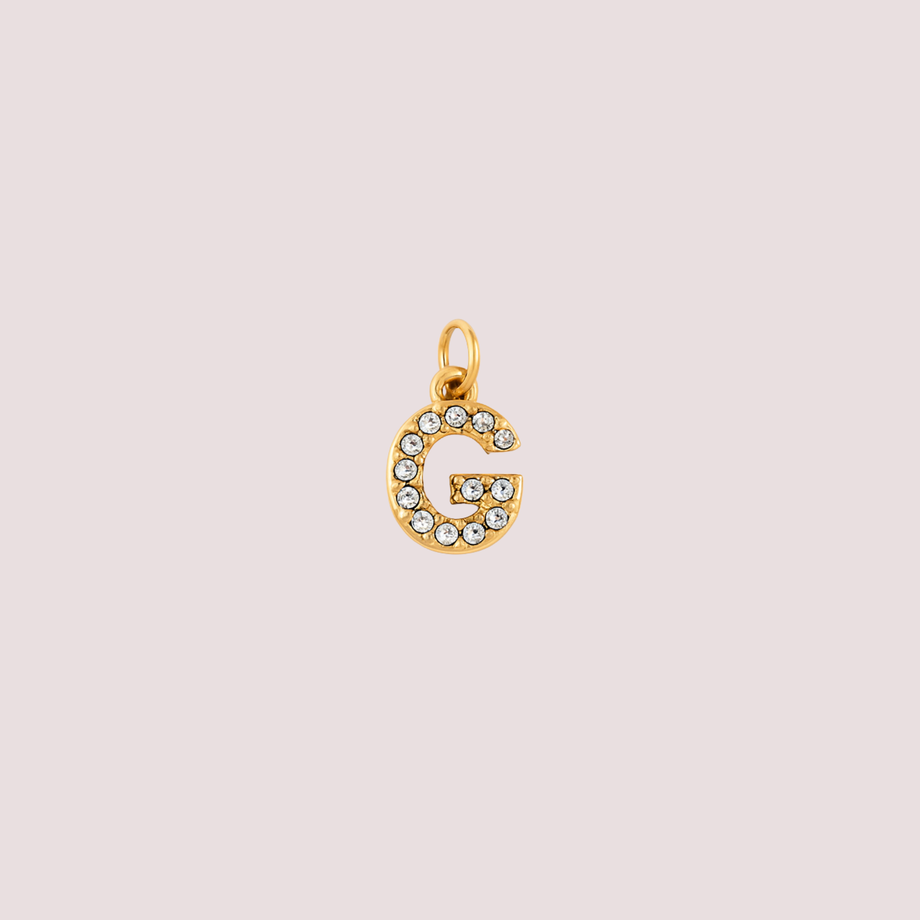 Charm Inicial Shiny Waterproof en Oro