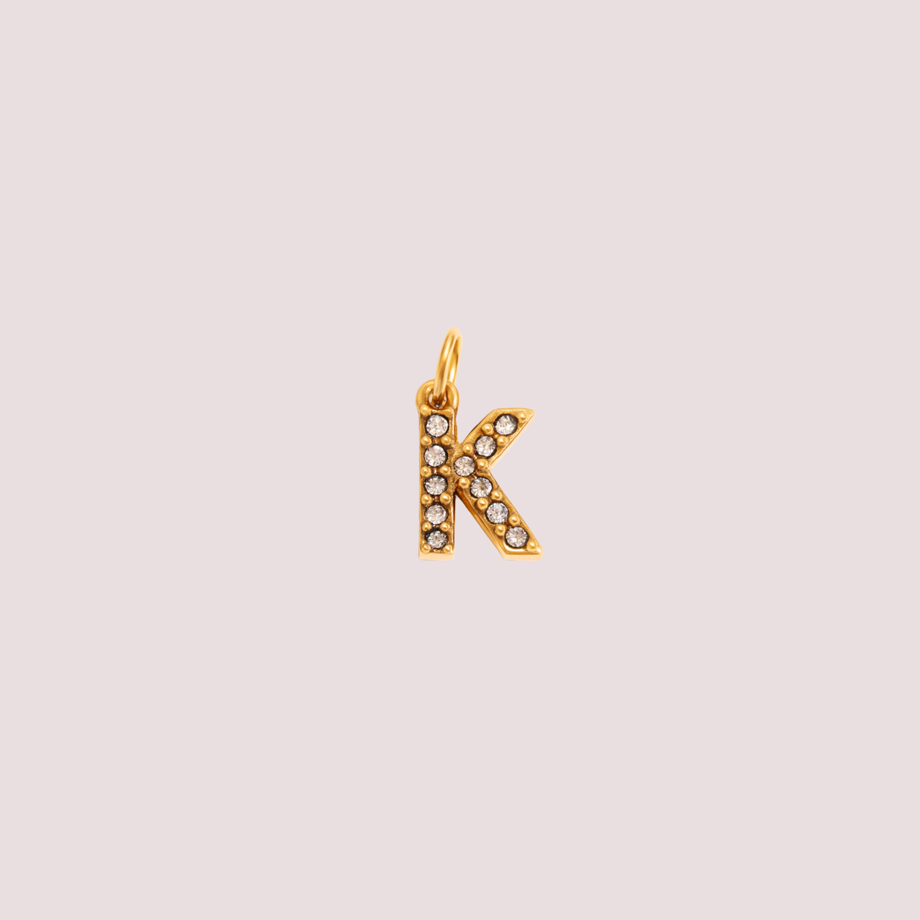 Charm Inicial Shiny Waterproof en Oro