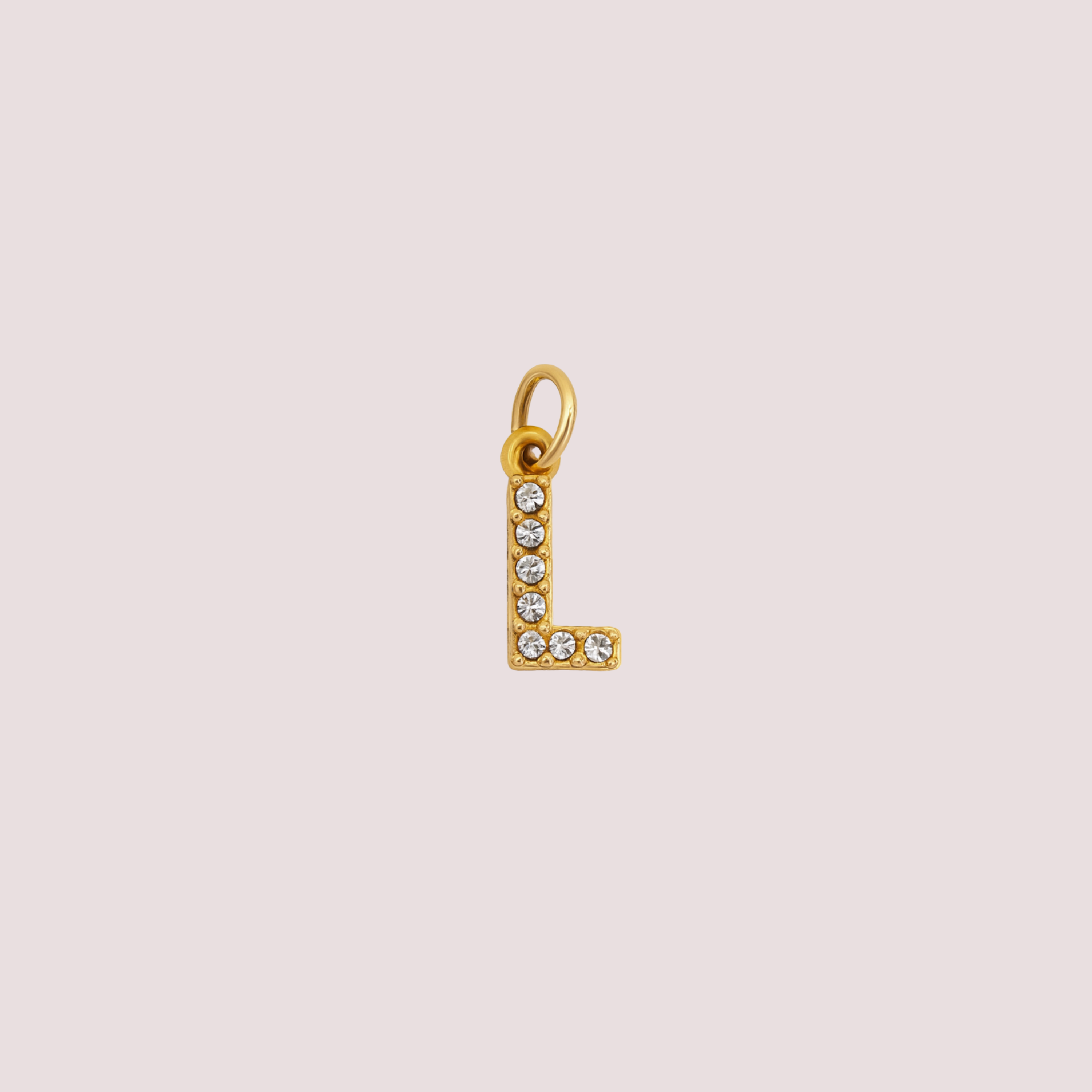 Charm Inicial Shiny Waterproof en Oro