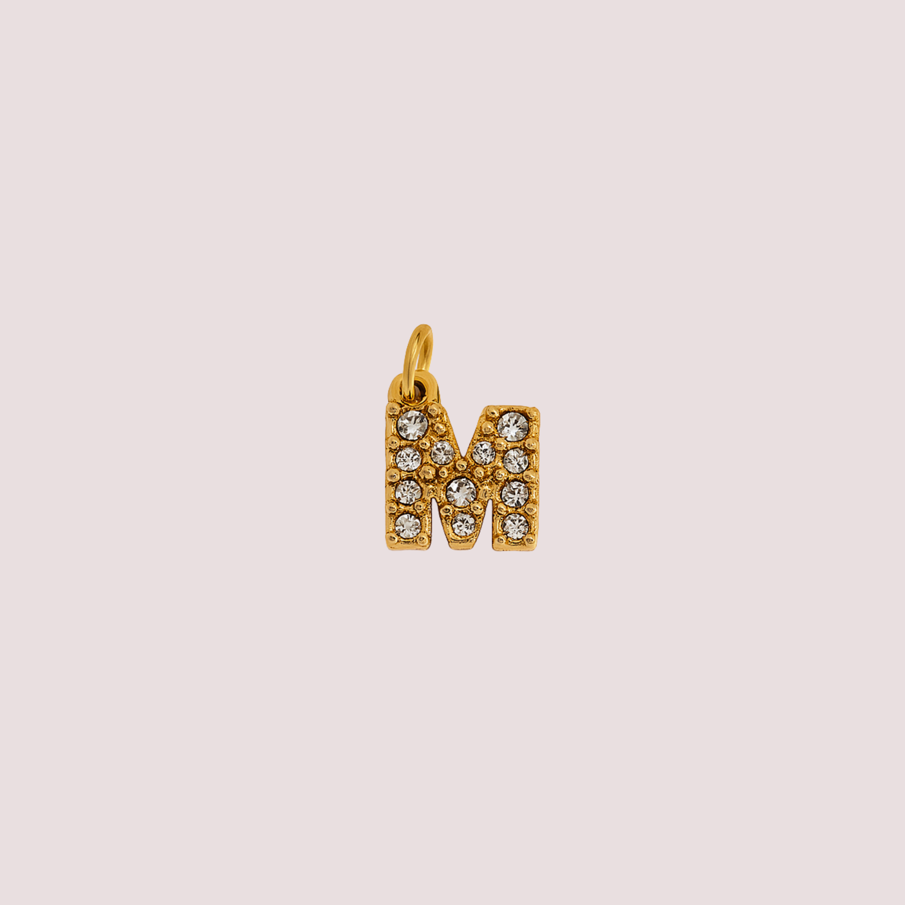 Charm Inicial Shiny Waterproof en Oro