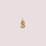 Charm Inicial Shiny Waterproof en Oro