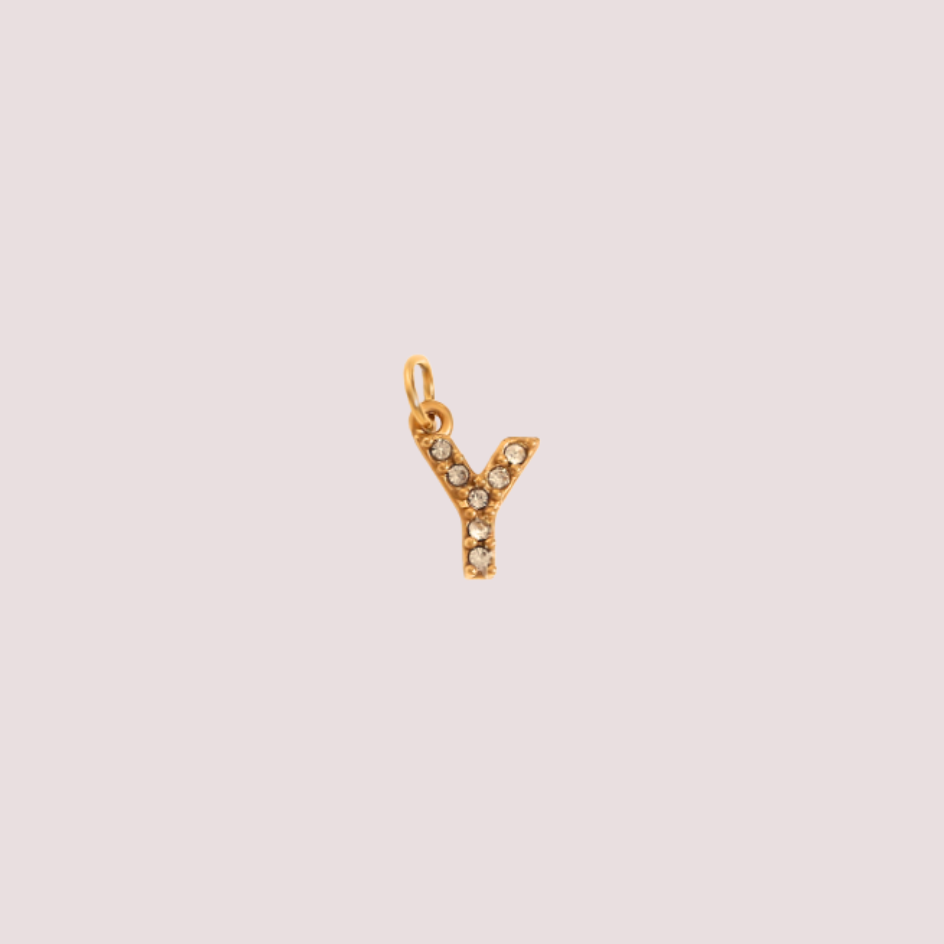 Charm Inicial Shiny Waterproof en Oro