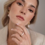 Anillo Petit Amélie Waterproof en Oro 18k