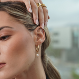 Argollas Emi Waterproof en Oro 18k