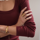 Anillo Nina Waterproof en Oro 18k