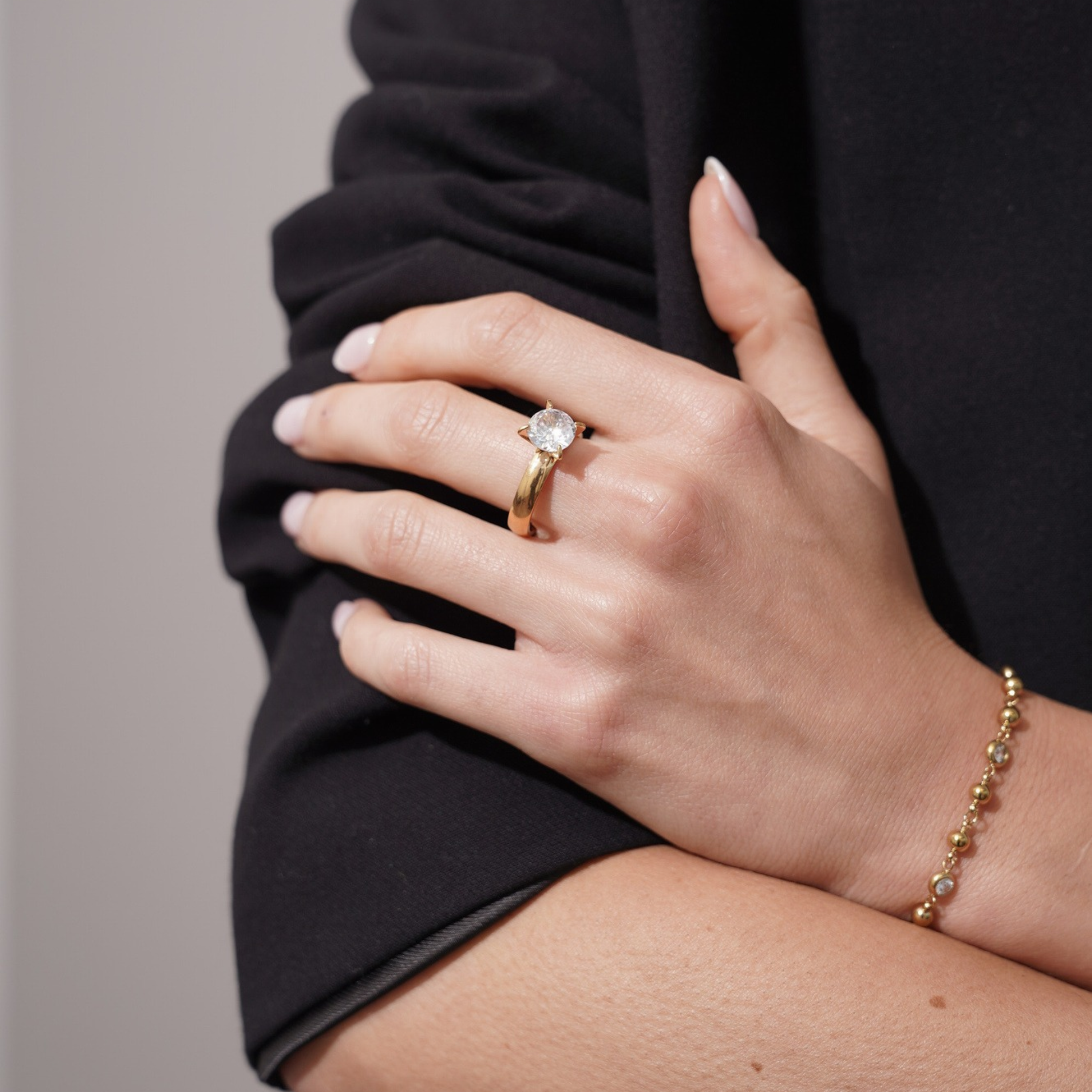 Anillo Harmony Waterproof en Oro 18k