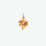 Charm Palmera Waterproof en Oro 18k