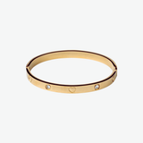 Pulsera Esclava Siena Waterproof en Oro 18k
