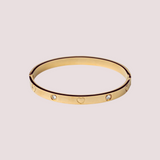 Pulsera Esclava Siena Waterproof en Oro 18k