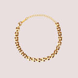 Pulsera Anchor Doble Waterproof en Oro 18k