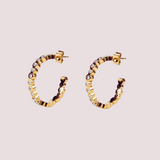 Aros Amalfi Waterproof en Oro 18k