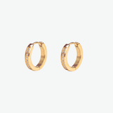 Argollas Lucca Waterproof en Oro 18k
