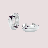 ARGOLLAS GIA BAÑO DE ORO BLANCO